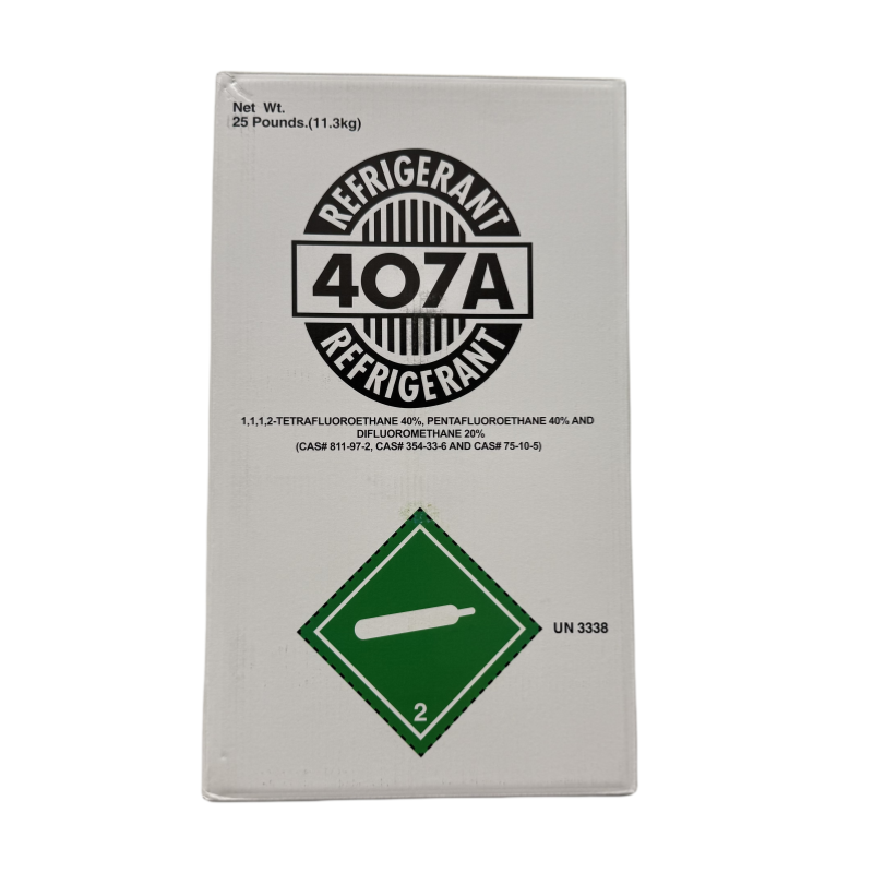 25LB R407A R-407A Refrigerant Gas – High Performance for HVAC Cooling